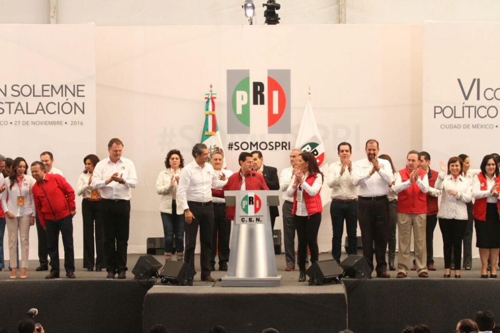 Asiste CDE de Puebla al VI Consejo  Político Nacional del PRI