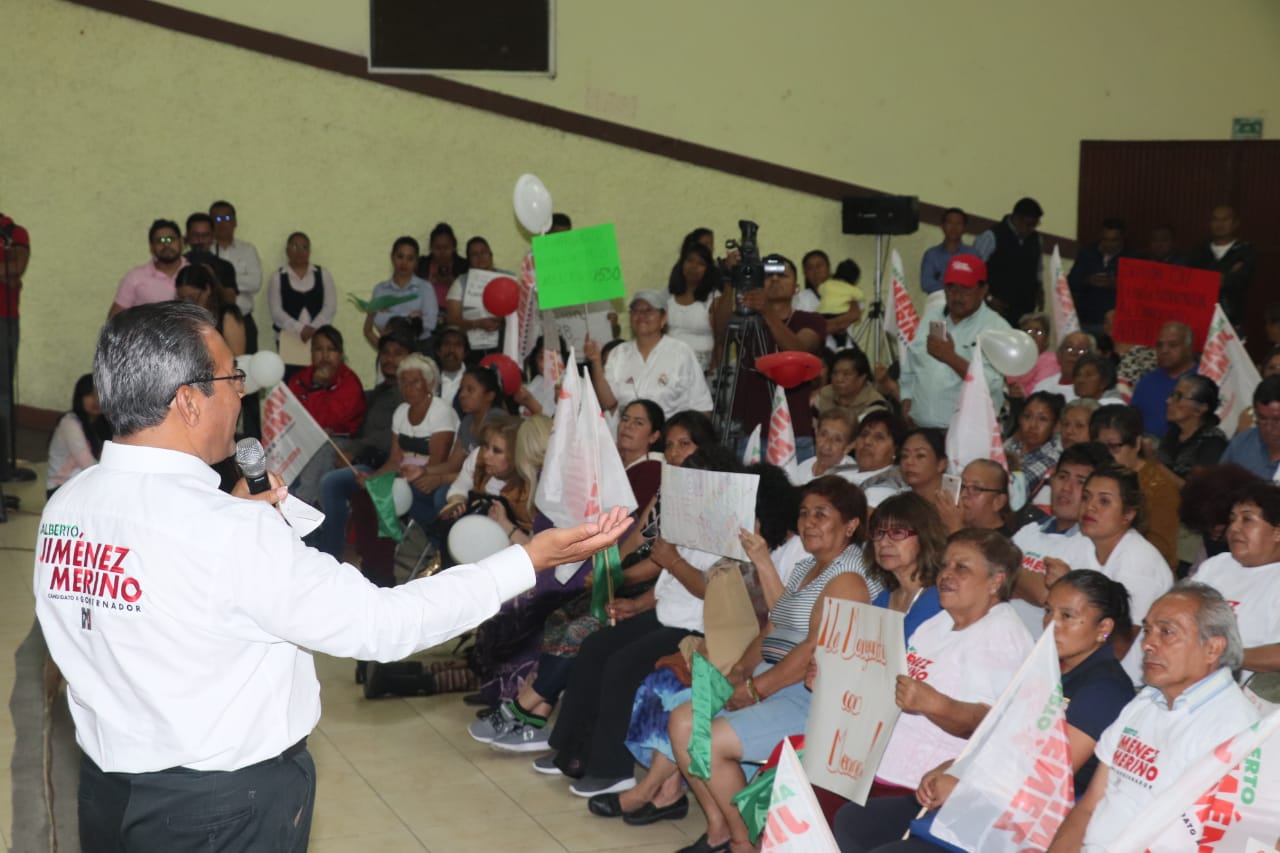 Recuperar el agua para Puebla, ofrece Jiménez Merino