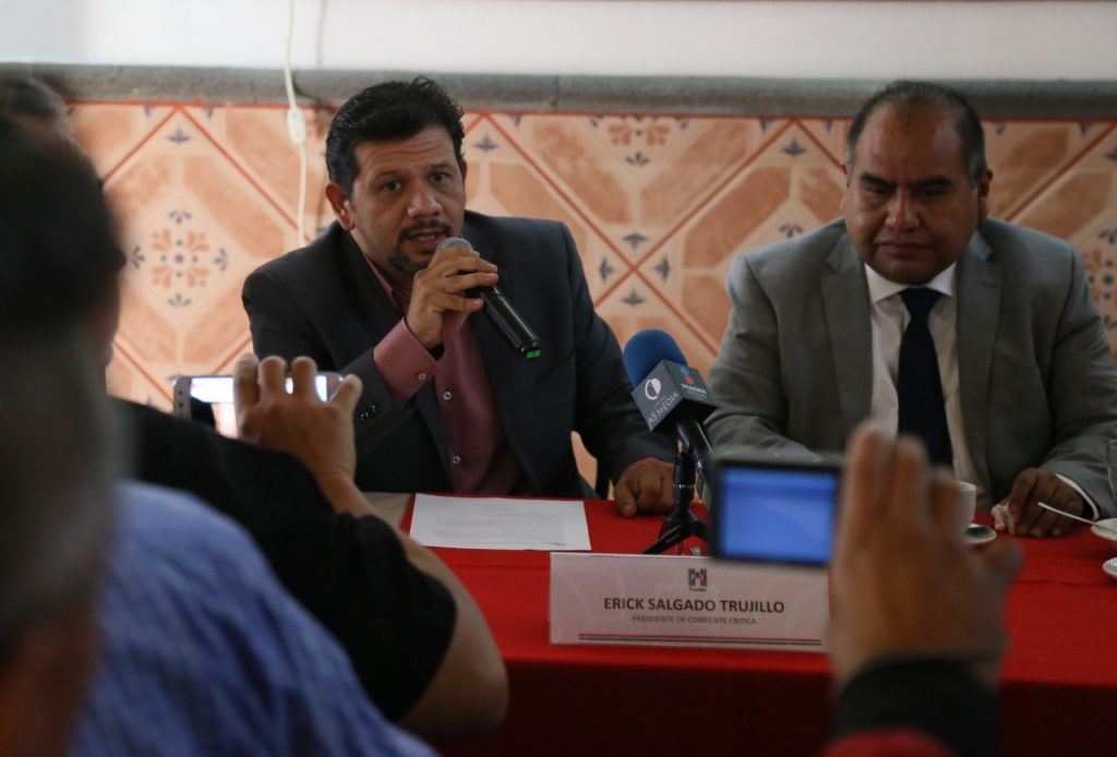 Piden militantes expulsión de Zavala, Soto y Jiménez Huerta.