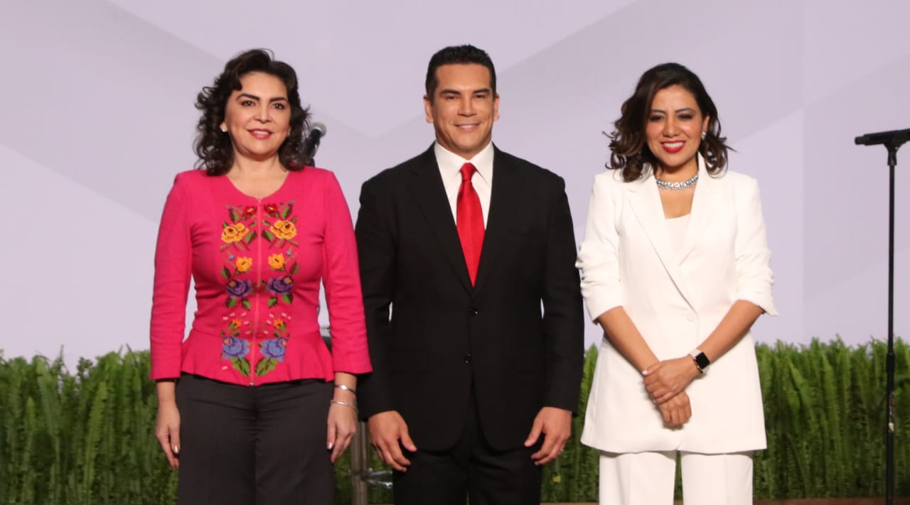 HISTÓRICO DEBATE ENTRE CANDIDATOS A LA DIRIGENCIA NACIONAL DEL PRI