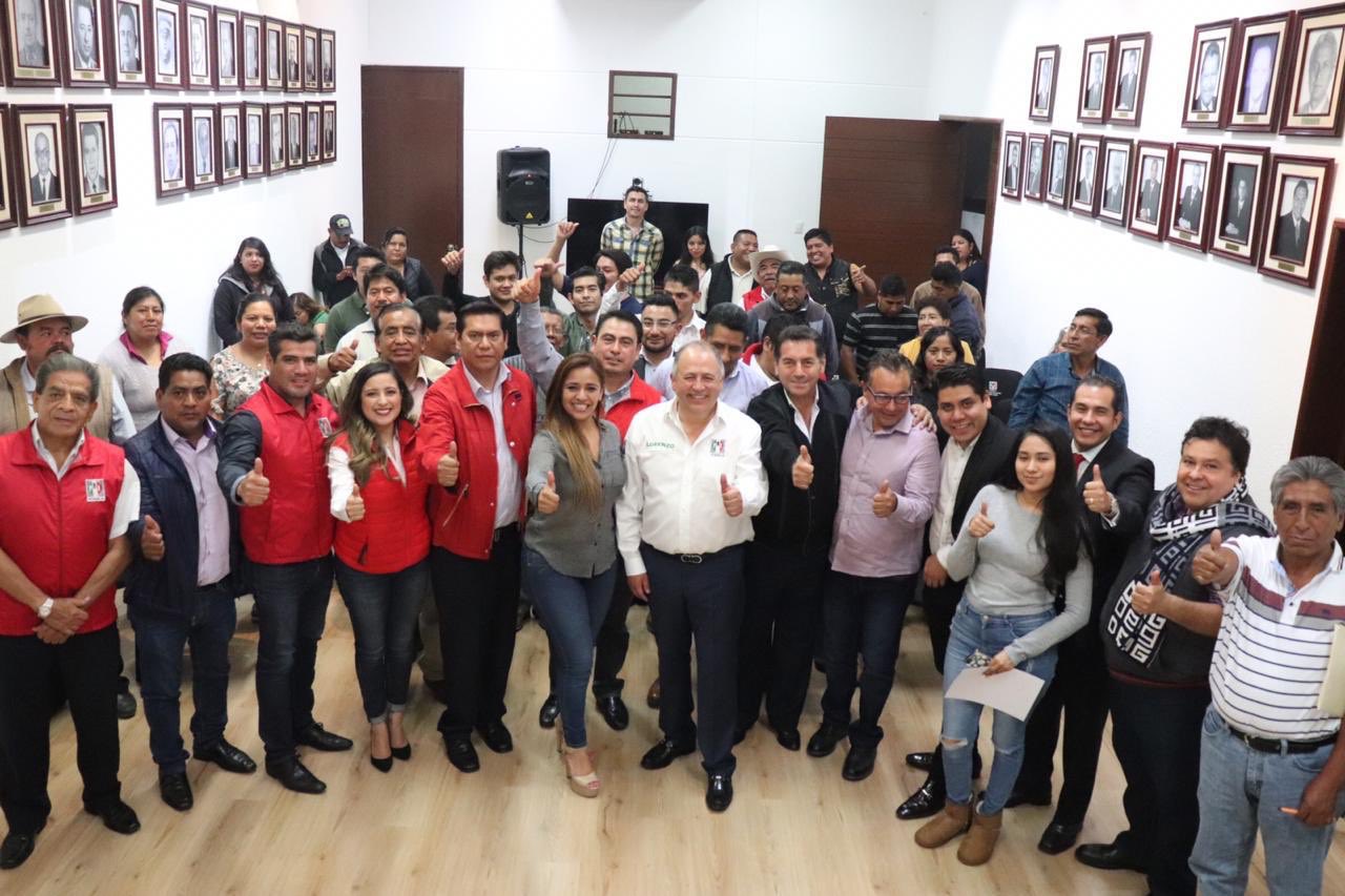 TOMA LRS PROTESTA A PRIISTAS DEL DISTRITO 12