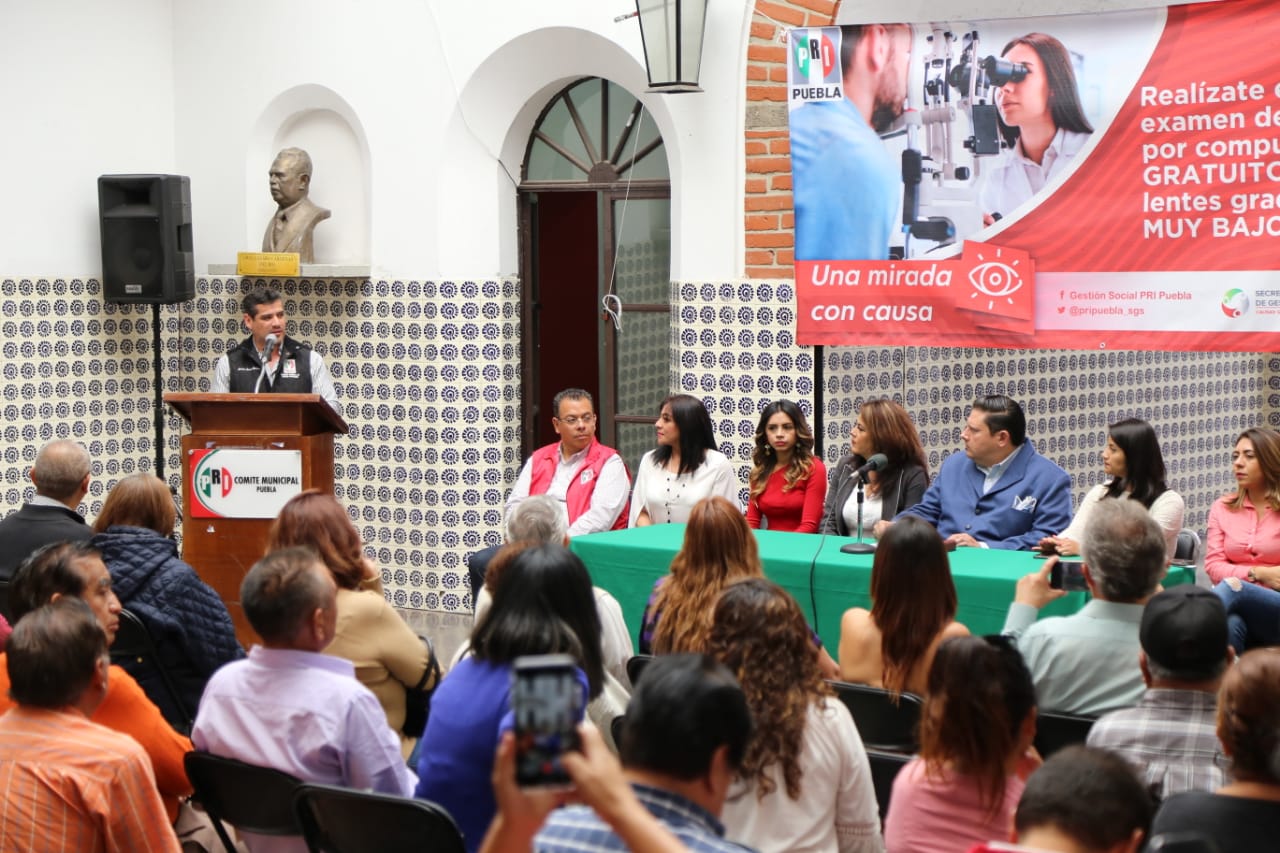 APOYA PRI CON EXÁMEN DE LA VISTA GRATIS