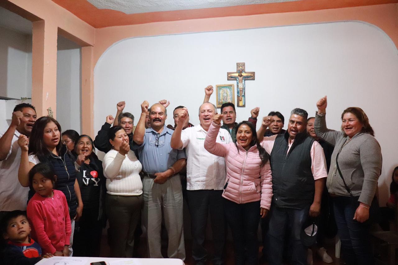LORENZO RIVERA SE REÚNE CON LA MILITANCIA DE CHIETLA, ATZALA, TILAPA, HUAQUECHULA, ATLIXCO Y SANTA ISABEL CHOLULA.