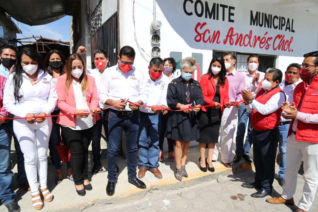 RINDEN PROTESTA NUEVOS DIRIGENTES DE COMITÉS MUNICIPALES DEL PRI PUEBLA