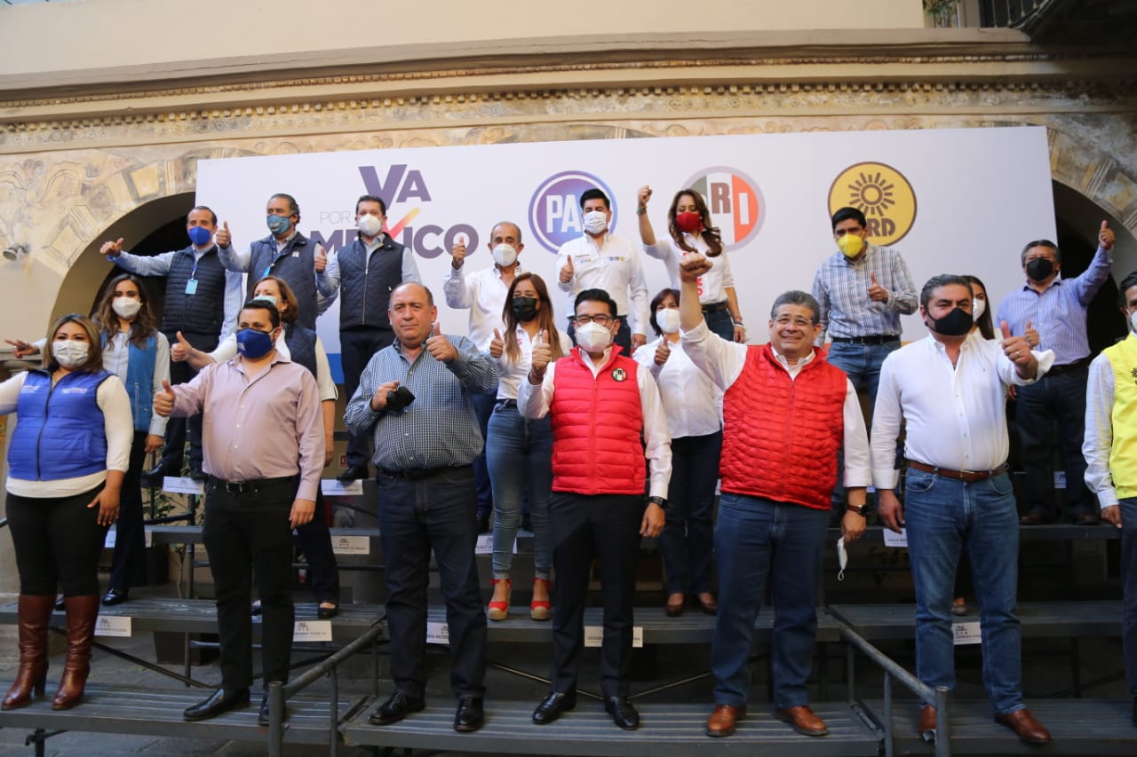“Puebla está detenida en el tiempo”: Alianza Va por México
