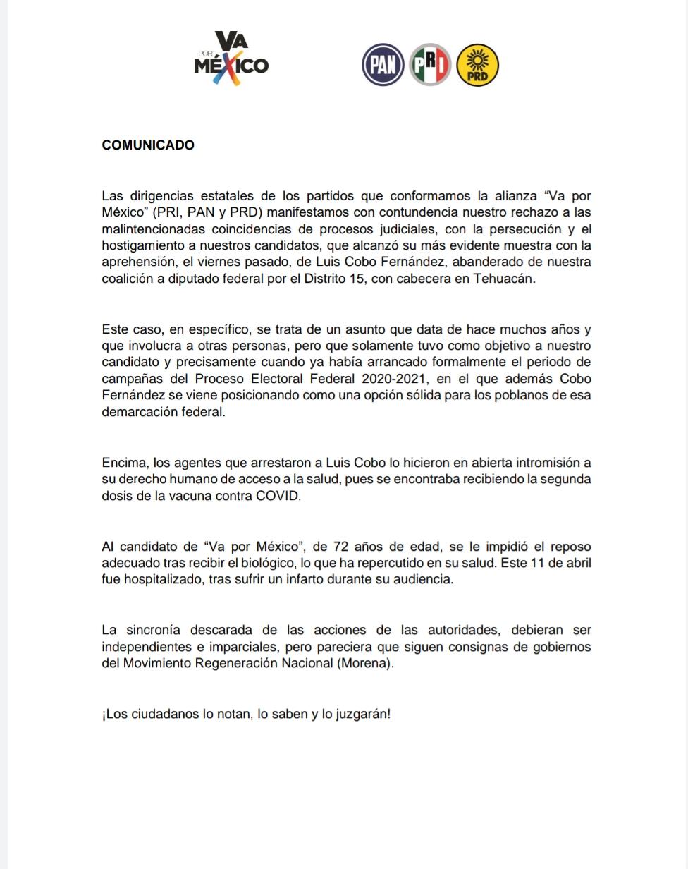 COMUNICADO VA POR MÉXICO