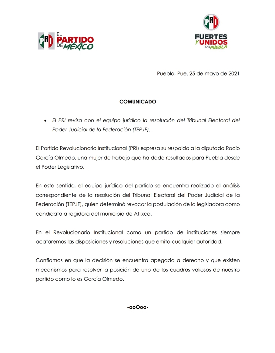 COMUNICADO