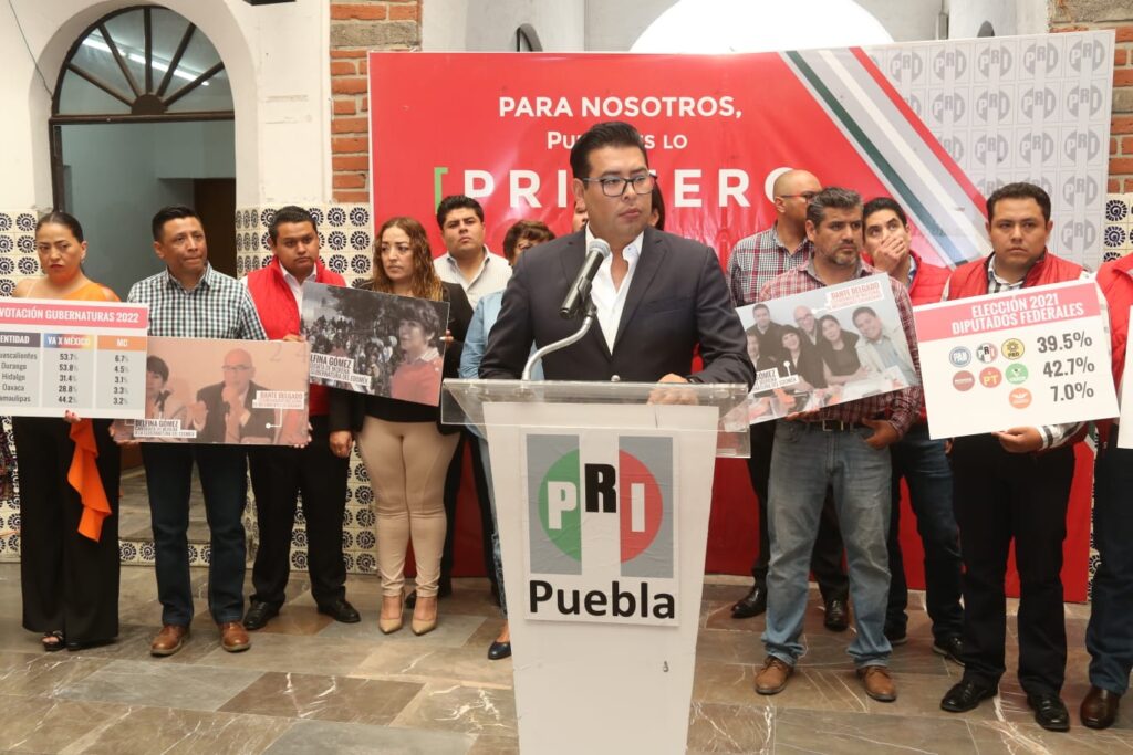 MOVIMIENTO CIUDADANO ES ESBIRRO DE MORENA: PRI
