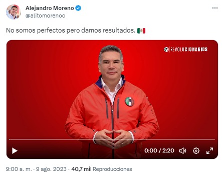 LANZA PRI CAMPAÑA “NO SOMOS PERFECTOS, PERO DAMOS RESULTADOS”