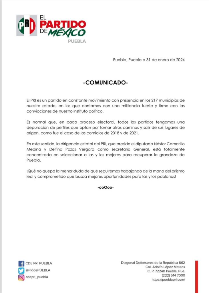 COMUNICADO