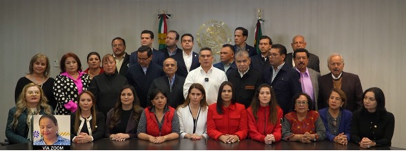 SENADORAS Y SENADORES DEL PRI DAN SU PALABRA DE VOTO EN CONTRA DE LA REFORMA JUDICIAL