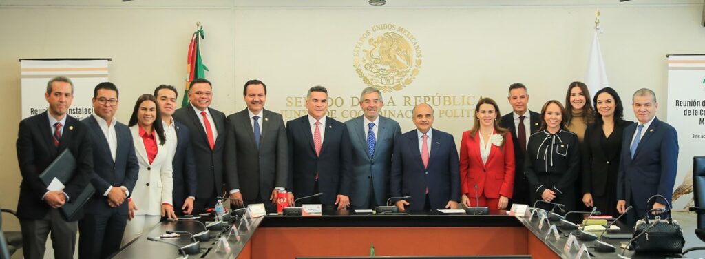 SENADORES DEL PRI SE REÚNEN CON EL CANCILLER JUAN RAMÓN DE LA FUENTE