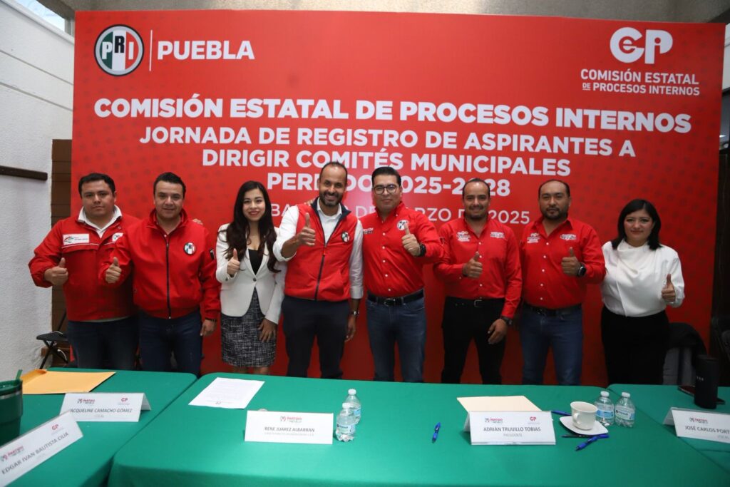 SE REGISTRAN FÓRMULAS PARA DIRIGIR LOS 217 COMITÉS MUNICIPALES DEL PRI