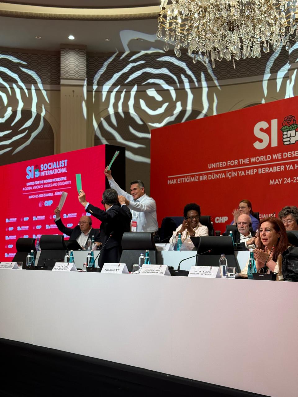 LA INTERNACIONAL SOCIALISTA CONDENA LA INJERENCIA DEL CRIMEN ORGANIZADO EN ESTRUCTURAS GUBERNAMENTALES