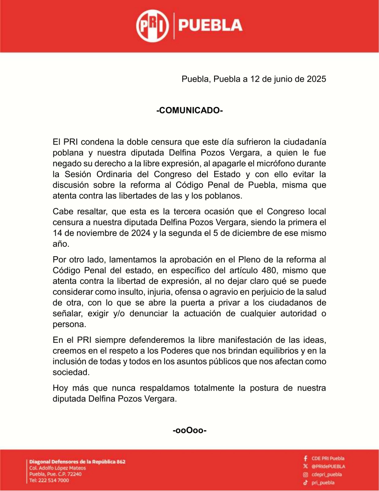 COMUNICADO