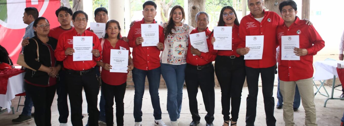 FORTALECE PRI PUEBLA SU ESTRUCTURA MUNICIPAL CON TOMA DE PROTESTA EN LA REGIÓN DE AJALPAN