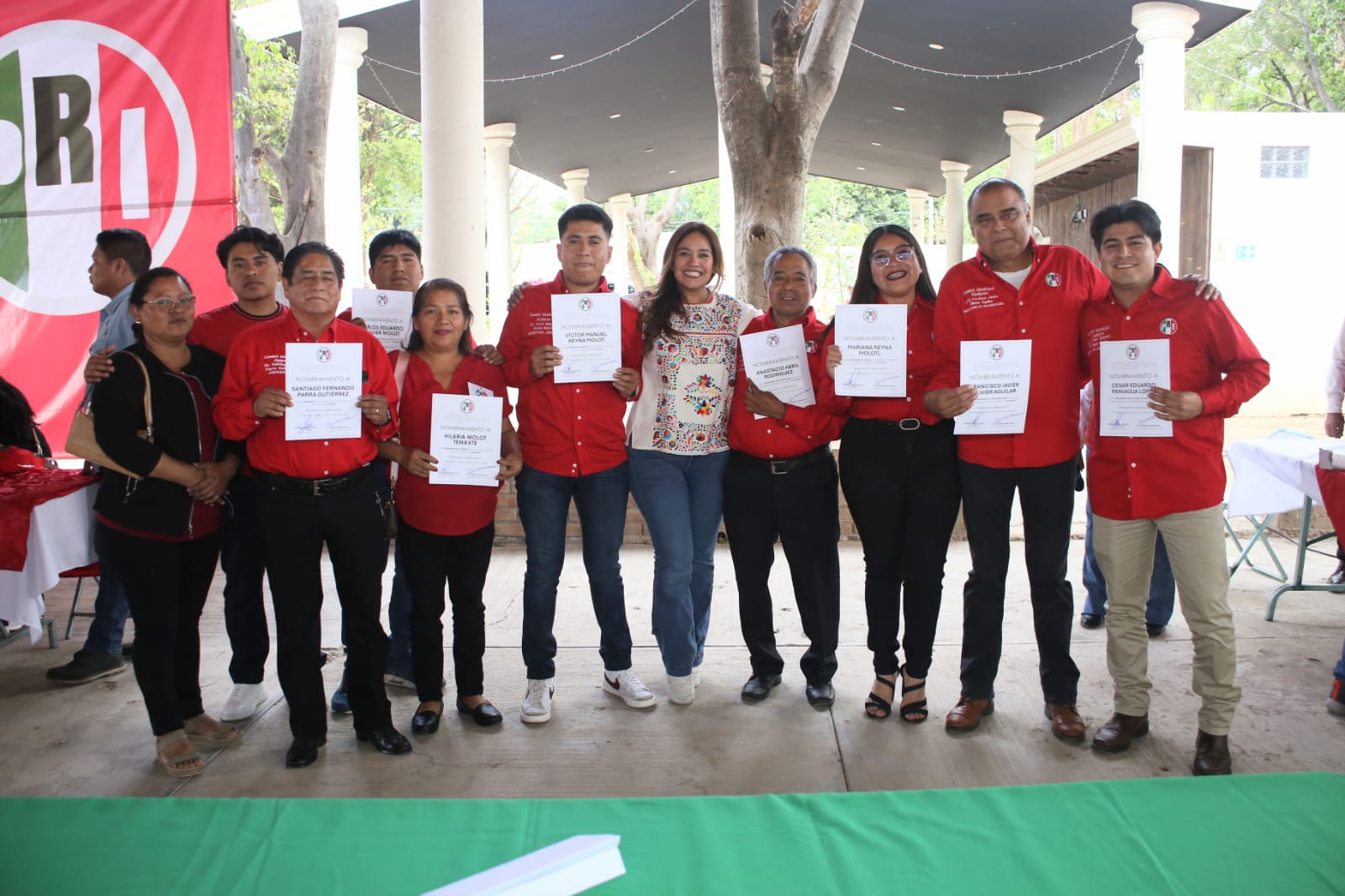FORTALECE PRI PUEBLA SU ESTRUCTURA MUNICIPAL CON TOMA DE PROTESTA EN LA REGIÓN DE AJALPAN