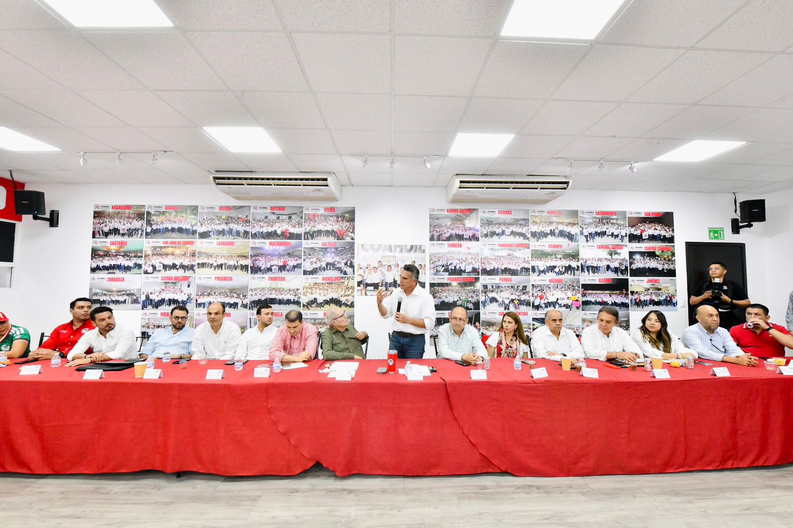 ALEJANDRO MORENO ENCABEZA DESPLIEGUE NACIONAL DEL PRI EN APOYO A CANDIDATOS DE COAHUILA