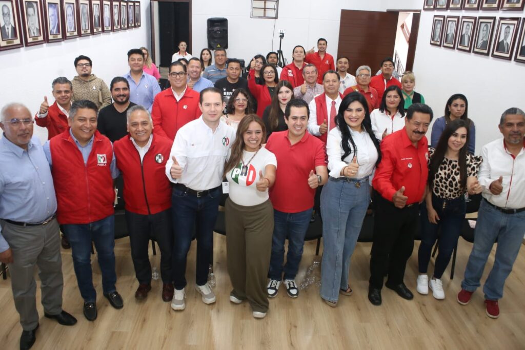 PRI PUEBLA SE FORTALECE PARA ENFRENTAR LOS RETOS POLÍTICOS DEL PAÍS