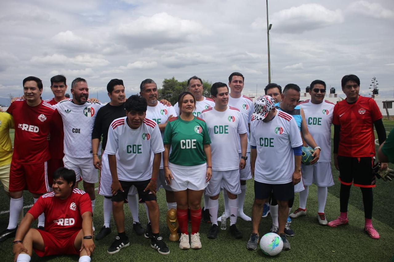 FORTALECE PRI PUEBLA LA UNIDAD MEDIANTE EL DEPORTE
