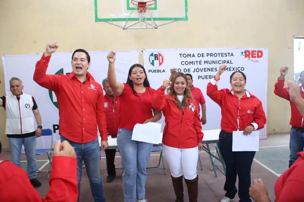 PRI PUEBLA FORTALECE SU ESTRUCTURA JUVENIL EN LA MIXTECA POBLANA