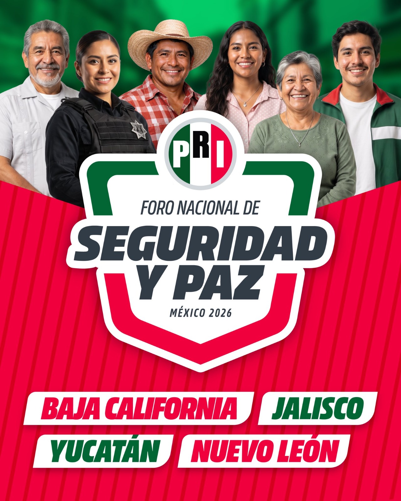 PRI LLEVARÁ A CABO “DIÁLOGOS POR LA SEGURIDAD”