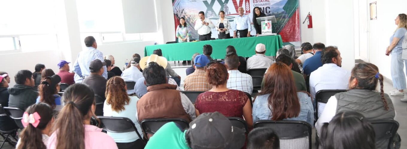 PRI PUEBLA FORTALECE LAS ESTRUCTURAS DE LA CNC
