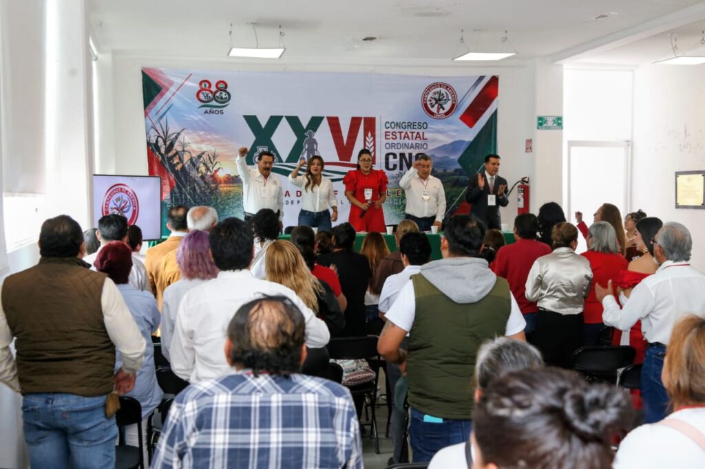 PRI PUEBLA RECONOCE LUCHA DE LA CNC EN DEFENSA DEL CAMPO