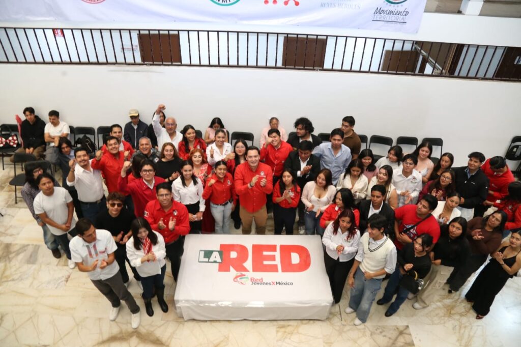 PRI PUEBLA REFRENDA SU COMPROMISO CON LAS JUVENTUDES DURANTE EL “FORO LA RED”