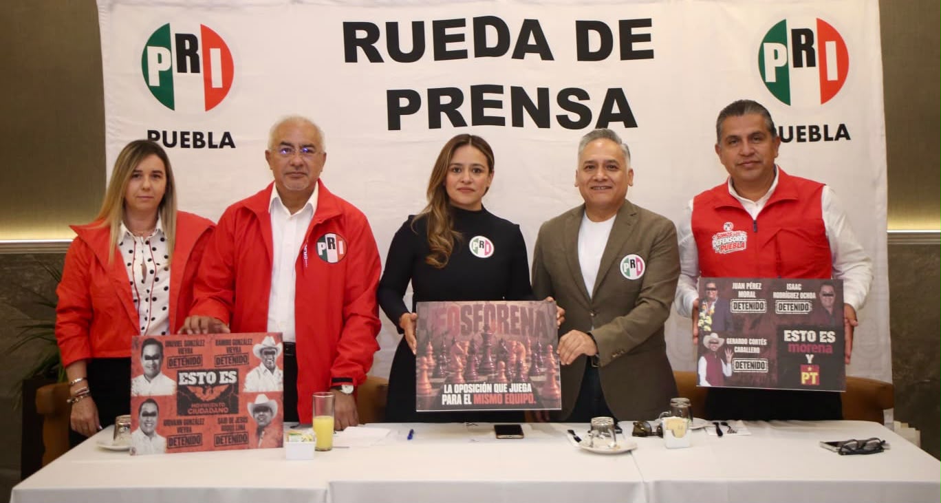 MOVIMIENTO CIUDADANO LE HACE EL TRABAJO SUCIO A MORENA: PRI PUEBLA