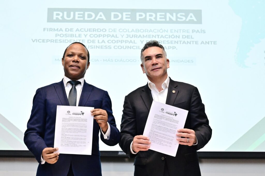 FIRMAN CONVENIO DE COLABORACIÓN EL PARTIDO PAÍS POSIBLE DE REPÚBLICA DOMINICANA Y LA COPPPAL