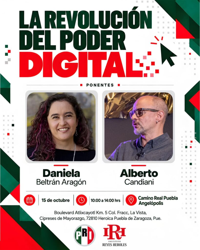 PRI PUEBLA IMPULSA CAPACITACIÓN POLÍTICA DIGITAL